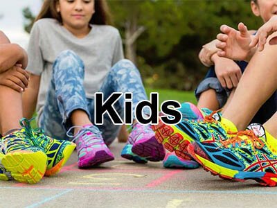 kids Nike, Asics and Adidas joggers