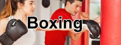 boxing gloves, punch bags, focus mitts for fitness