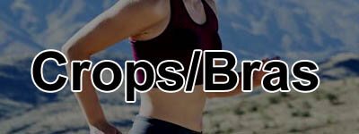 ladies crop tops and bras for exercise