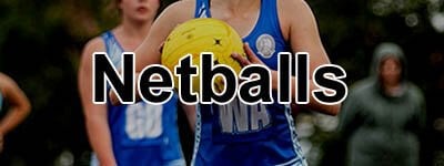 netball balls, Gilbert netball, Gilbert training netballs