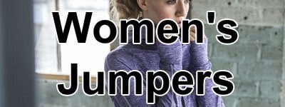 women's jumpers and hoodies from Nike, Champion, and Adidas