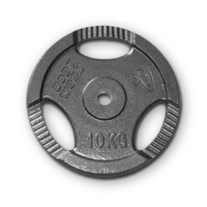 10kg plate weight cast-iron EZ-grip 1-inch