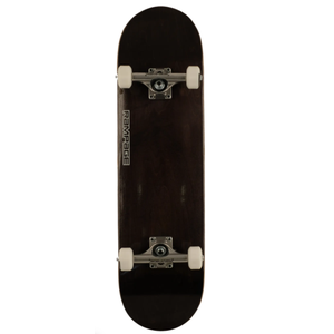 RAMPAGE Black Stain Skateboard Canadian Maple