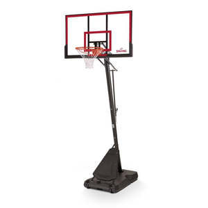 Spalding Portable Basketball System - 50in Polycarbonate
