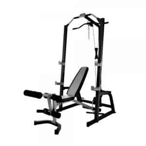Johnson Squat Cage and bench combo