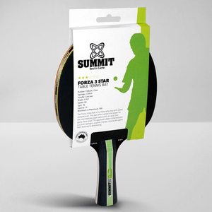 Summit Forza 3 Star Table Tennis Bat