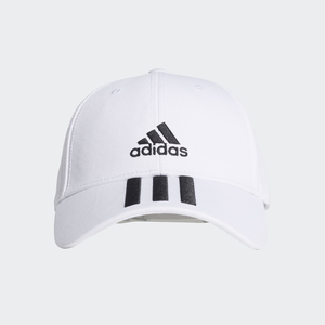 Adidas 3stripe Cotton Baseball Cap