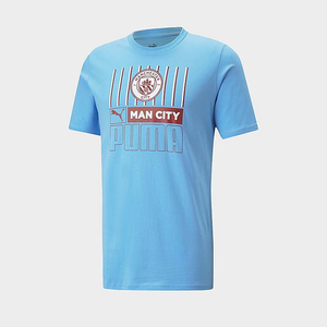 Puma Manchester City FTBLCore Graphic Short-Sleeve T-Shirt Mens