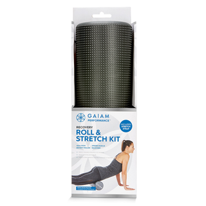 Gaiam Foam Roller Medium 45cm with bonus Strap