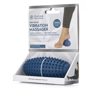 Gaiam Wellness Vibration Massager Battery-Operated