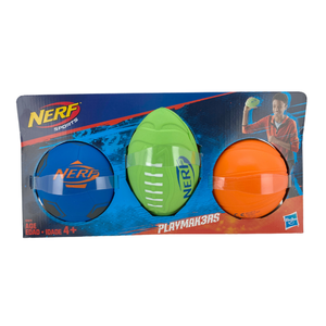 Nerf Playmakers 3pack Sports Balls