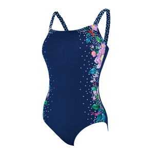 Zoggs Adjustable Crossback One Piece Swimmers Womens