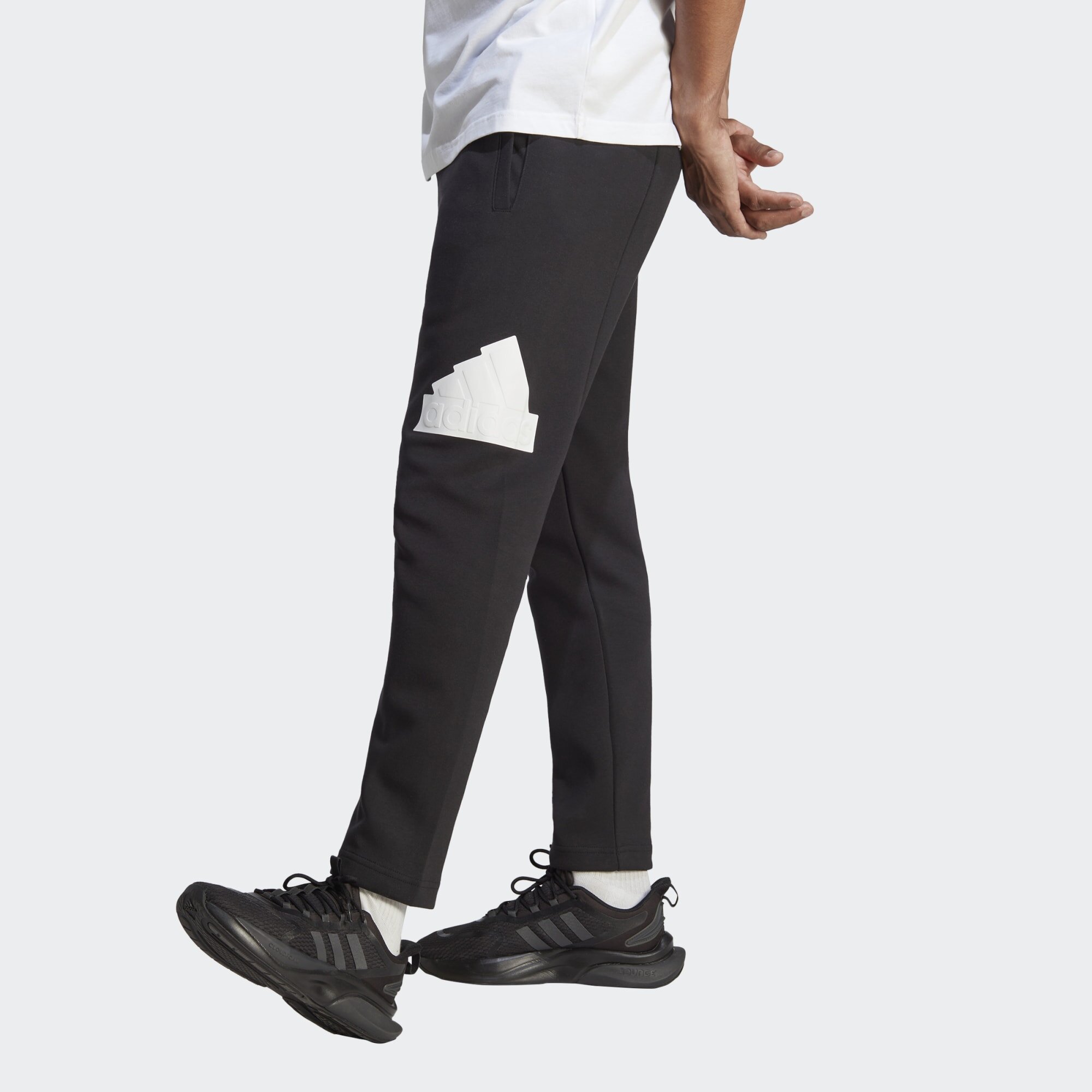 adidas Running Run Icons joggers in black  ASOS