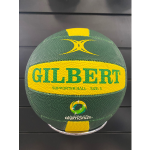 Gilbert Diamonds Supporter Netball Size 5