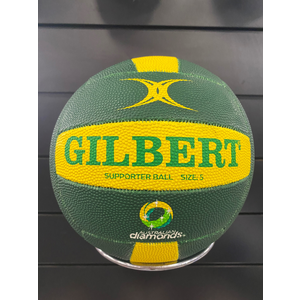 Gilbert Diamonds Supporter Netball Size 5