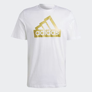 Adidas Future Icons Metallic T-Shirt Mens
