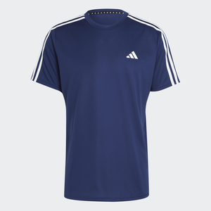 Adidas Train Essential Base 3Stripe T-Shirt Mens