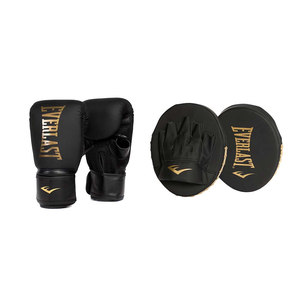 Everlast Elite Glove & Focus-Mitt Combo Boxing Fitness Pack