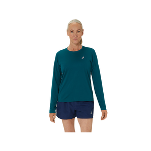 Asics Silver Long Sleeved Top Womens