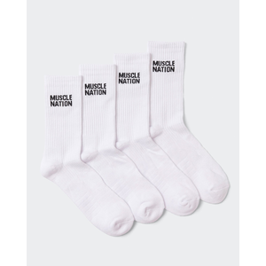 Muscle Nation Mens Essential Crew Socks 2 pack