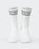 Muscle Nation Stripe Crew Sock 2 pack