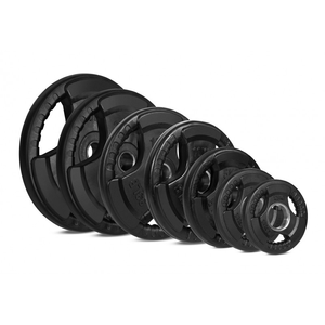 10kg rubber-coated weight plate Standard