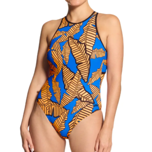 Zoggs Crossback Thermal One Piece Swimsuit Womens