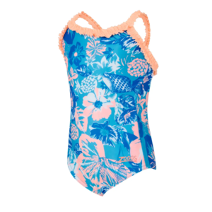 Zoggs Ruffle Crossback Swimsuit Toddler