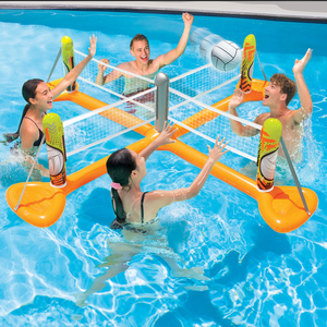  Foursquare Splash-Volleyball Inflatable Pool Game