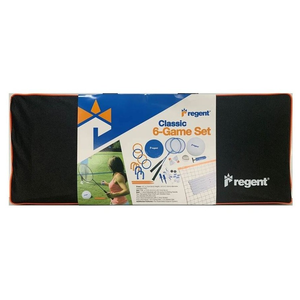 Regent Classic 6-Game Combo Indoor/Outdoor Play Set