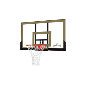 Spalding 44" Acrylic Basketball Backboard & Rim Combo