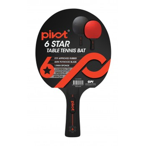 Pivot 6-Star Table Tennis Bat with Extreme Speed Rating