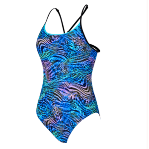 Zoggs Strikeback One Piece Swimsuit Womens
