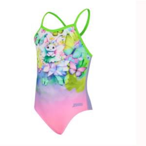 Zoggs Crossback One Piece Swimsuit Toddlers