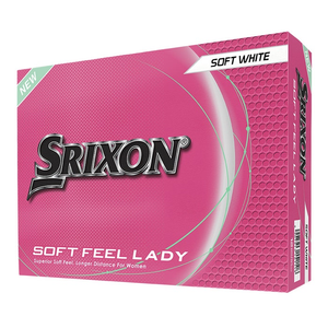 Srixon Soft Feel Lady Pink Golf Balls 12pack