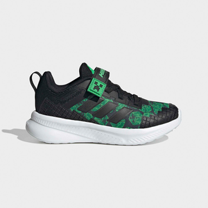 Adidas Fortarun 4.0 Minecraft Velcro Kids Shoes