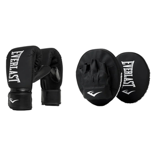 Everlast Elite Glove & Focus-Mitt Combo Boxing Fitness Pack