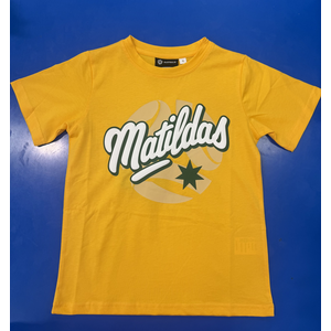 Matildas Tillie Script Tee Kids