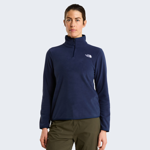 The North Face 100 Glacier 1/4 Zip Fleece Top Womens