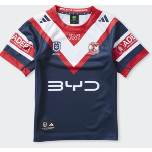 Adidas NRL Roosters Rep Home Jersey Kids