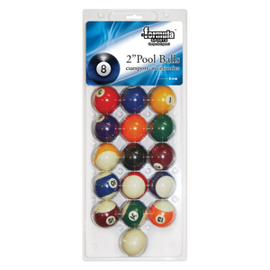 Standard Pool Balls 2" Full Pack