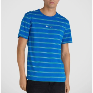 Champion Script Stripe Mens Tee