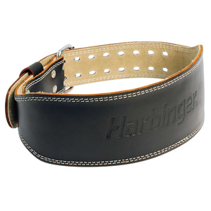 Harbinger Leather Weight Belt 4"