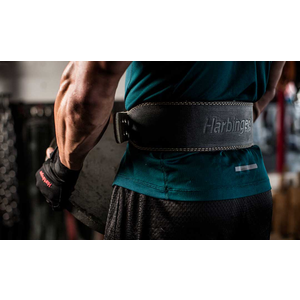 Harbinger 4-inch Leather Weight Belt for Back/Lifting Support
