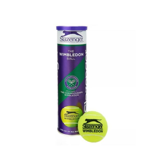 Slazenger Wimbledon Grasscourt Tennis Balls 4-ball Can