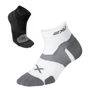 2XU Vectr Cushion Quarter-Crew Sock