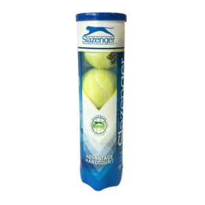 Slazenger Advantage Hardcourt 4pk Tennis Ball in PET pack