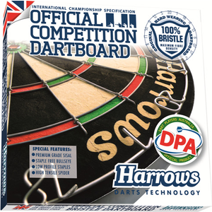Harrows Official Competition Bristle Dartboard