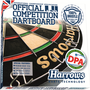 Harrows Official Competition Bristle Dartboard