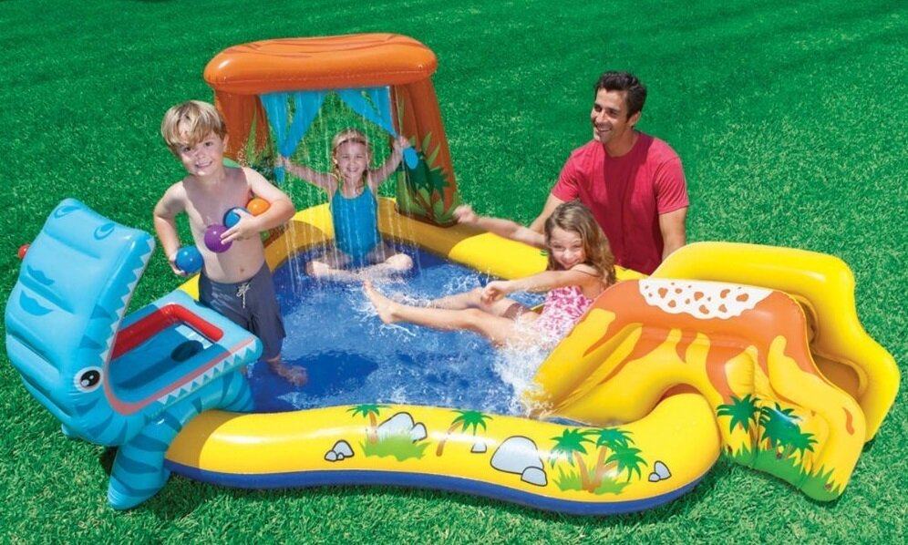 intex play center dinosaur